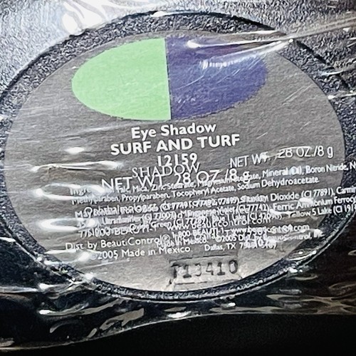 BeautiControl Eye Shadow Duo Eyeshadow SURF & TURF Blue Green NEW Sealed - Picture 4 of 4
