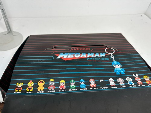 Kidrobot Megaman Keychain Lot Unopened with Box 1.5" - Picture 3 of 3