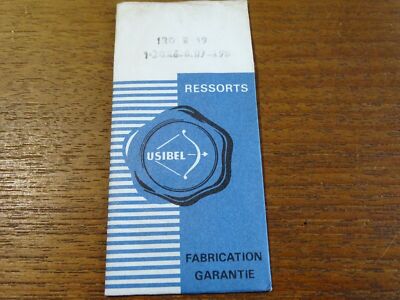 Ressort De Barillet Pour Montre LIP R.110 - Compatible ETA 1070 1071 - Référence 130F21 - Neuf