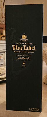 Johnny Walker Blue Label Empty Bottle With Box