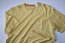 Tommy Bahama T Tee Shirt Bali Skyline Crew Neck Marlin Soleil Yellow SS Medium M