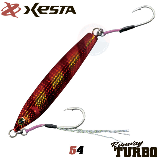 Leurre Métal Xesta Runway Turbo 40 – 40g, 75mm, Coulant – Pêche En Mer (thon)