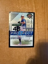 2024 Panini Prospect Edition - Drew Beam - Holo Black Velocity Ticket 13/39