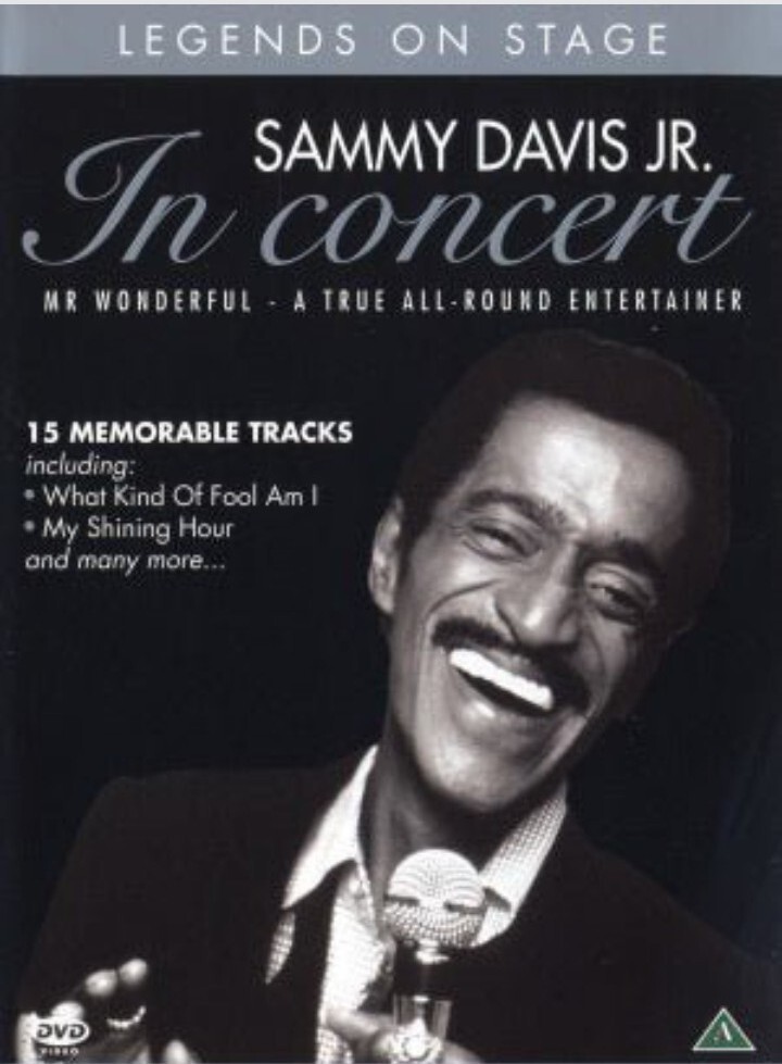LEGENDS ON STAGE SAMMY DAVIS JR IN CONCERT DVD NEW SEALED 15 TRACKS #PB