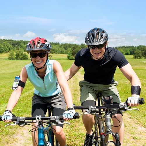 Laufsportarmband -Handy -Hülle Telefonhalter Für Das Trainingrad - 第 3/10 張圖片