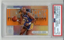 2019 PANINI ILLUSIONS LIVING LEGENDS ORANGE #15 KAREEM ABDUL JABBAR PSA 10 RARE