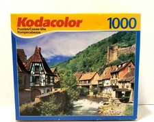 Kodacolor Kayserberg Alsace France 1000 Pc Puzzle 18 x 26 New Sealed See Photos