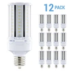 12 Pack Satco LED HID Replacement Corncob 100-277V 54W 300W EX39 5000K Natural