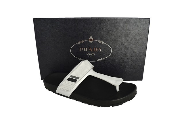 slippers prada