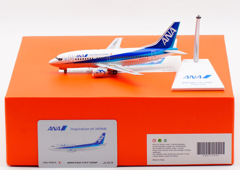 JC Wings ANA Inspiration of JAPAN for Boeing 737-500 JA307K JC Wings ANA Inspiration of JAPAN for Boeing 737-500 JA307K