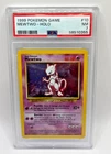 Mewtwo Holo - 10/102 - Pokemon - Base Set Unlimited - *PSA 7*