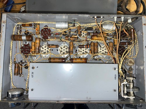 National Company Army Ricevitore radio prosciutto tipo HRO-M - Foto 5 di 17