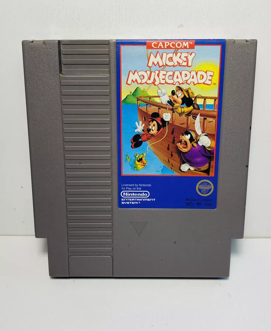 Mickey Mousecapade NES Nintendo Original Classic Authentic