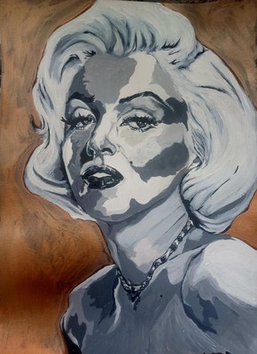Acrylbild ''MONROE 2'' der talentierten Künstlerin Anne-Marie