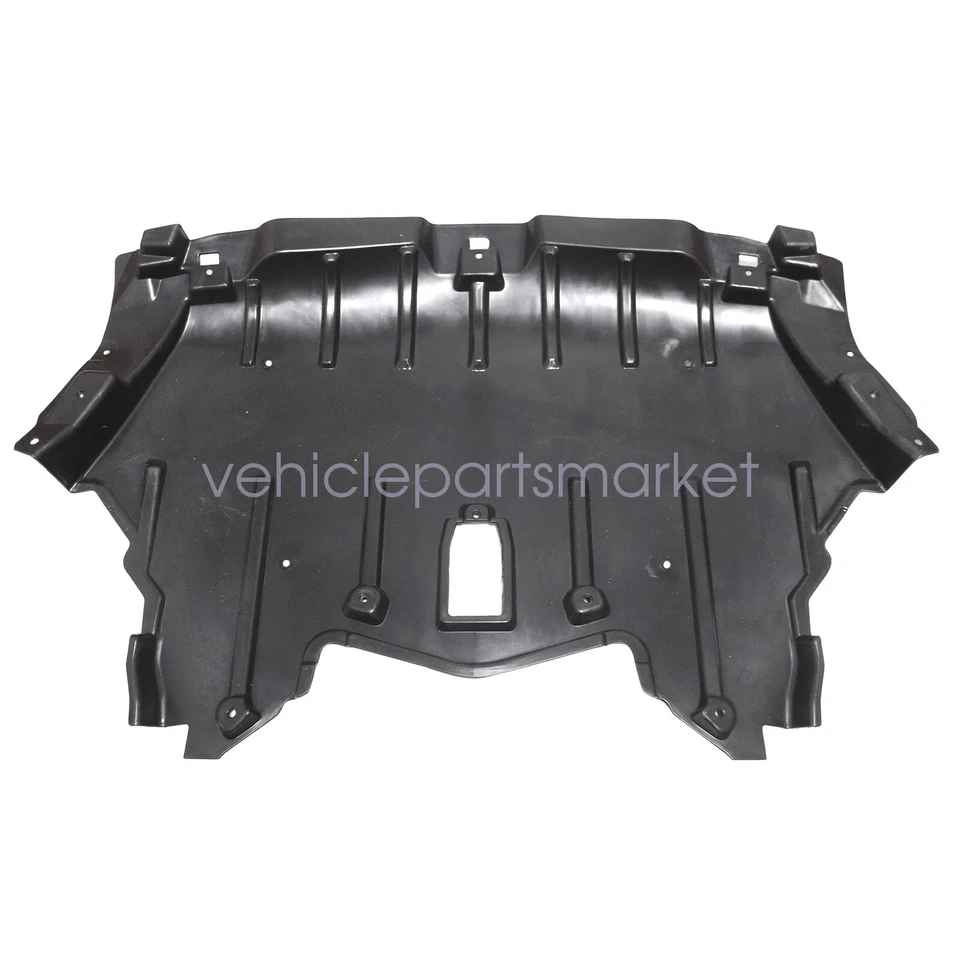 Protector contra salpicaduras de motor negro para BMW X6 E71 2008-2013 51757180633 Foto 2 de 4