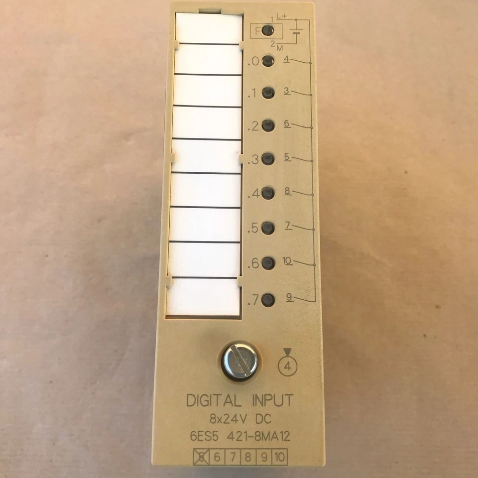 SIEMENS 6ES5 421-8MA12 DIGITAL INPUT MODULE SIMATIC S5 6ES54218MA12 - Image 2 of 4