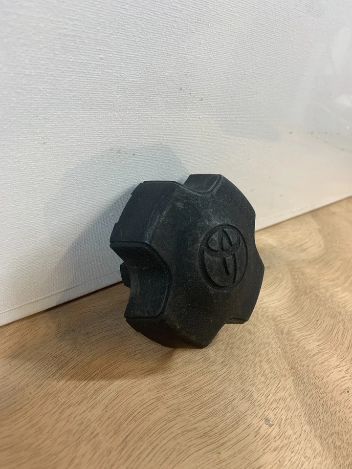 Tapa central OEM Toyota Corolla Tercel, negra, 1991-2002 número de pieza 42638 01050 Foto 3 de 4