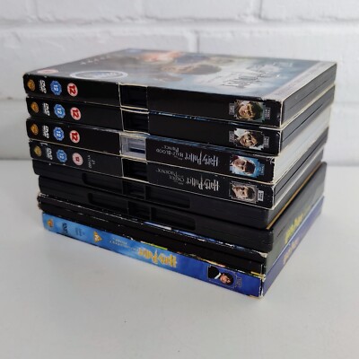 Harry Potter DVD Set 1-8 Complete Collection. All are 2 Disc