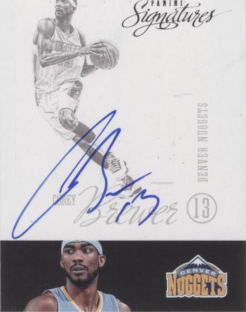 2012-13 Panini Signatures - Corey Brewer #98 - 1 of 2