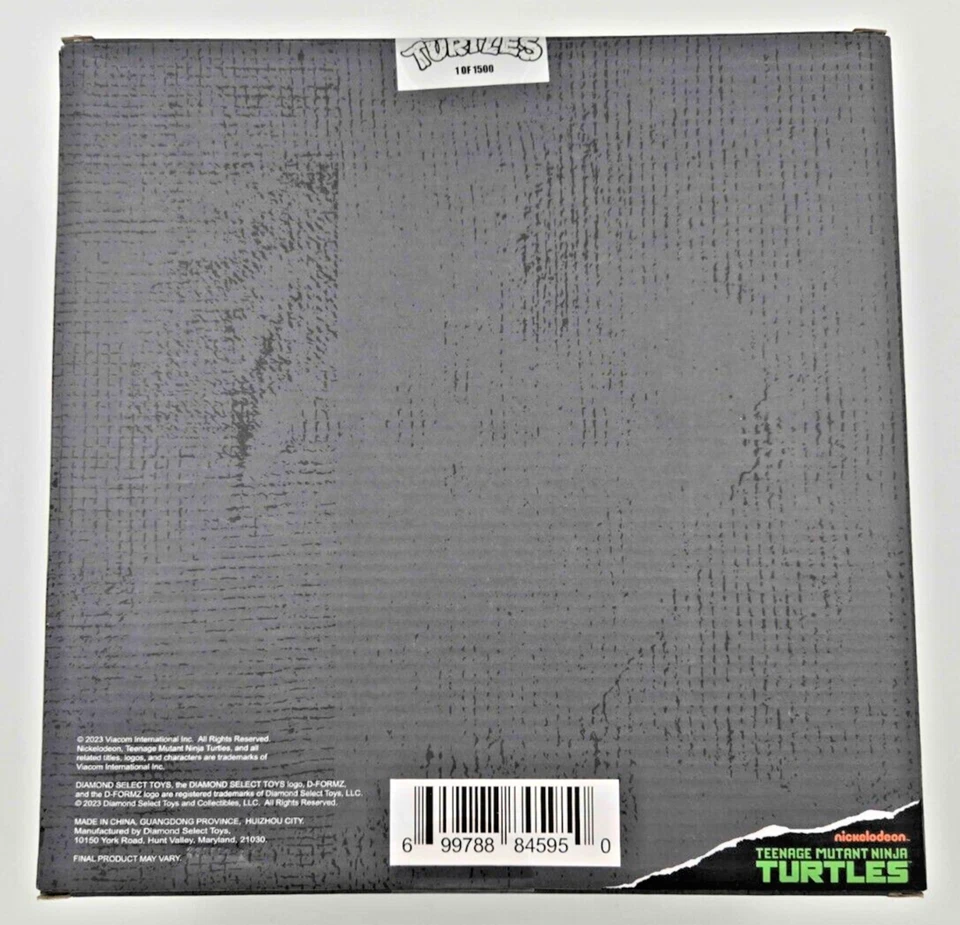 SDCC 2023 Teenage Mutant Ninja Turtles Retro D-Formz Caja Set C2F Foto 3 de 4