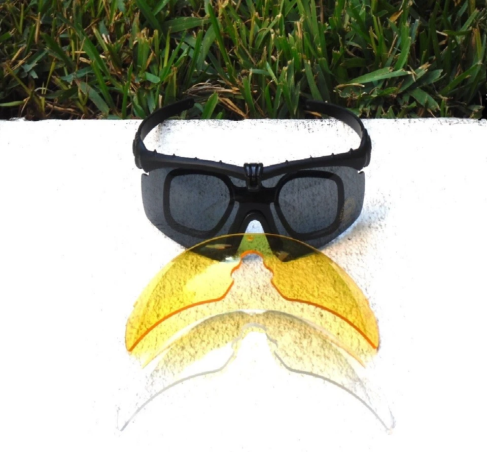 Galaxy Ballistic Z87 Gafas de sol de tiro tácticas militares con lente de 3 colo - Image 2 of 4