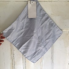 Mens Wedding Solid Colour Silky Satin Pocket Square Handkerchief Hanky Formal