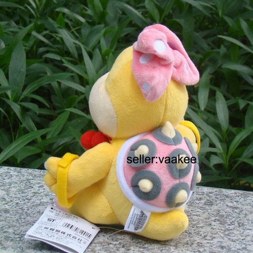 Wendy Koopa 6" Super Mario Bros 3 Koopalings Bowser Girl Plush Toy Nintendo Doll - Picture 4 of 4