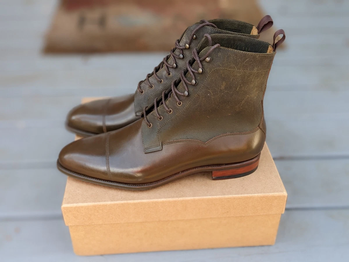 Meermin Shell Cordovan Country Boots Size 11.5 New eBay
