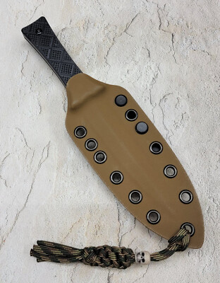 KYDEX SHEATH FOR YOUR tecX HARLEY DAVIDSON LICENSED BOOT KNIFE, HANDMADE, HAR006
