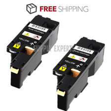 2PK C1660 YELLOW For Dell Toner C1660 C1660w C1660cn C1600cnw C3344 C5365 C4149
