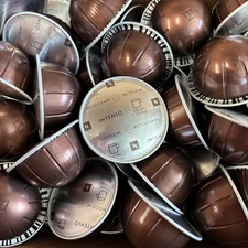 Nespresso Vertuo, Intenso, Dark Roast Coffee, 50-Count Coffee Pods LOOSE/BULK