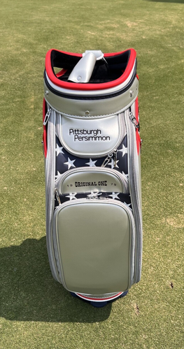 TaylorMade Golf LIMITED EDITION 125th U.S. Open Staff Bag COLOR: Red/White/Blue - Picture 4 of 7