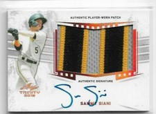 Sammy Siani 2019 Leaf Trinity Patch AUTO RC Pirates