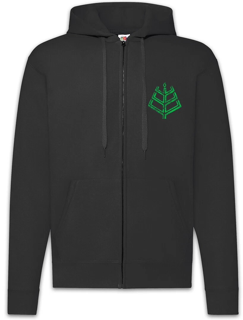 Romuva Latvian Dievturity Symbol Zipper Hoodie Sign Lettland Lettisch Latvia