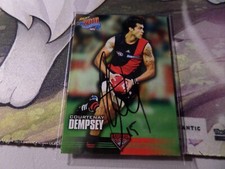 ✺Hand Signed✺ AFL 2010 Select Essendon Bombers -Courtenay DEMPSEY Card No.58