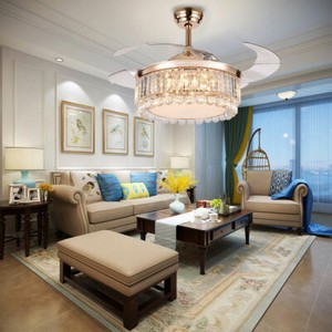 42-034-Gold-Ceiling-Fan-Light-Dimmable-3-Color-LED-Chandelier-Crystal-with-Remote