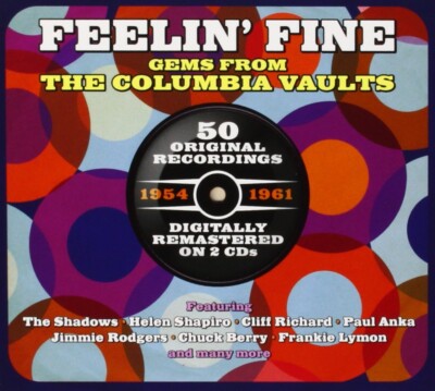FEELIN' FINE-GEMS (THE SHADOWS, LAVERN BAKER, BOBBY RYDELL, ...) 2 CD NEU 