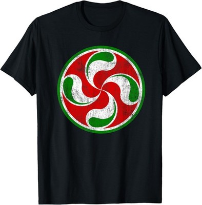 Basque Flag Lauburu Gift - Pais Vasco / Basque Country T-Shirt