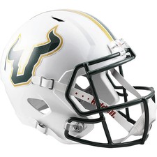 *SALE* SOUTH FLORIDA BULLS FULL SIZE SPEED REPLICA NCAA RIDDELL FOOTBALL HELMET!