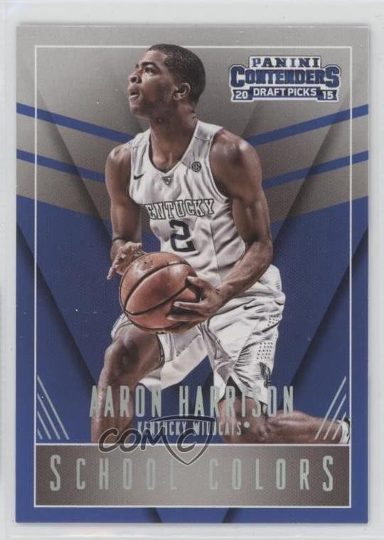 2015 Panini Contenders Draft Picks School Colors Aaron Harrison Rookie RC 10uo
