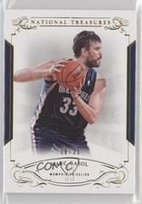 2013-14 Panini National Treasures Gold 6/25 Marc Gasol #55 h8k