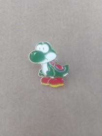 Carrito Yoshi Super Mario Kart Dinosaurio NES SNES Retro Metal Esmalte Pin Insignia