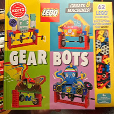 LEGO Klutz Gear Bots 4158 Complete Set 62 Pie...