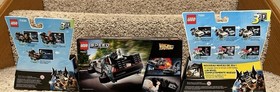 LEGO Back to The Future DeLorean 77256 71201 71230 Dimensions Lot Sealed New