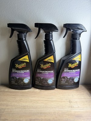 MEGUIARS G13616 QUIK DETAILER INTERIOR * 3 Used For Detailing
