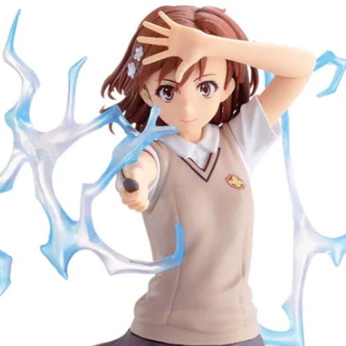 Décoration manga Mikoto Misaka pour bureau de gamer et bibliothèque