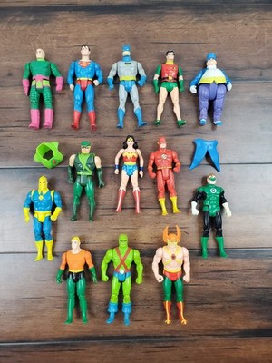 Vtg 1984 Kenner DC Super Powers Figure & Accessory Lot Batman Superman Dr.Fate