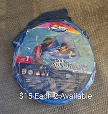 SwimWays Baby Spring Float Sun Canopy Inflatable Pool Float MPN 6045401