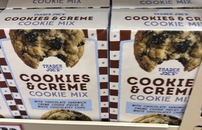 2 Packs Trader Joe's Cookies & Creme Cookie Mix 15 oz Each Pack