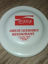 Coca-Cola Great Guernsey Restaurant Frisbee Advertising Toy Dairy Ephrata
